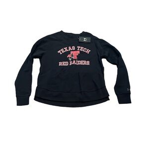 Texas Tech Red Raiders Under Armour Women’s Crew Logo Arch Sweatshirt Small‎
